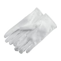 White Gloves With Grippers 105867  