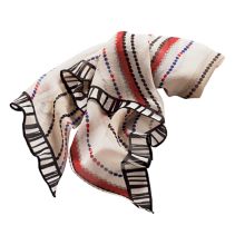 Tunisian Stripe Scarf 111196  