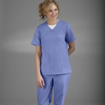 Mock-Wrap Scrub Top 112280  