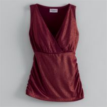 Faux Wrap Metallic Tank F 113668  WHILE SUPPLIES LAST