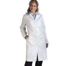 Knot-Button Female Lab Coat 113695  