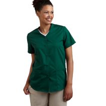 Button-Front Female Scrub Top 114148  WHILE SUPPLIES LAST