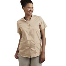 Button-Front Female Scrub Top 114148  WHILE SUPPLIES LAST