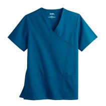 Mock-Wrap Female Scrub Top&nbsp;114149&nbsp;&nbsp;WHILE SUPPLIES LAST