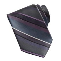 淡紫色条纹领带114234