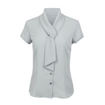 Crinkle Tie Blouse 114908  Easy Care