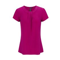 Jewel Neck Blouse 115015  Easy Care