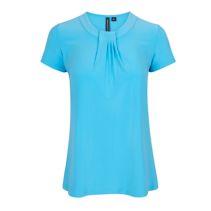 Jewel Neck Blouse 115015  Easy Care