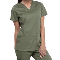 Cherokee Ww620 F V-Neck Top 116041  REVOLUTION