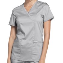 Cherokee Ww610 Mock Wrap Top 116058  PROFESSIONAL