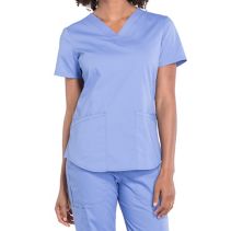 Cherokee Ww665 V-Neck Top&nbsp;116330&nbsp;&nbsp;WHILE SUPPLIES LAST
