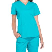 Cherokee Ww665 V-Neck Top&nbsp;116330&nbsp;&nbsp;WHILE SUPPLIES LAST