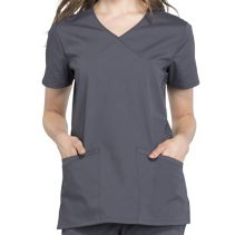 Cherokee Ww655 Mock Wrap Top 116331  PROFESSIONAL