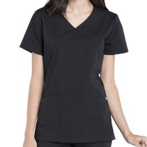 Cherokee Ww655 Mock Wrap Top 116331  PROFESSIONAL