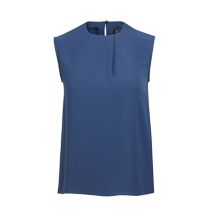 Sleeveless Front Pleat Blouse 116769  