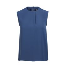 Sleeveless Front Pleat Blouse 116769  