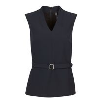 Preorder Belted Peplum Blouse 117538  NEW