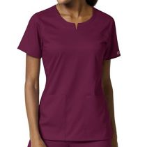 Wonderwink 6419 Notch Neck Top 117631  WHILE SUPPLIES LAST 