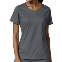 Wonderwink 6419 Notch Neck Top 117631  WHILE SUPPLIES LAST 