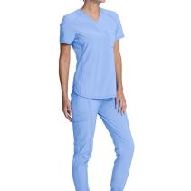 Cherokee Ck687a V-Neck Top 117870  WHILE SUPPLIES LAST