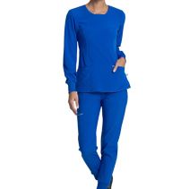 Cherokee Ck781a Long Slv Top 117871  WHILE SUPPLIES LAST