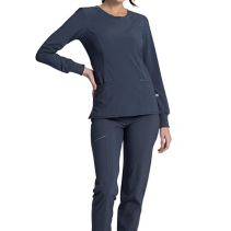 Cherokee Ck781a Long Slv Top 117871  WHILE SUPPLIES LAST