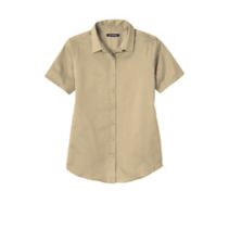 Ladies Twill Blouse Ss 118034  