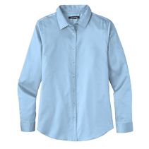 Ladies Twill Blouse Ls 118035  WHILE SUPPLIES LAST