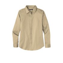 Ladies Twill Blouse Ls 118035  