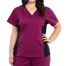 Cherokee Ww2875 V-Neck Top 118192  WHILE SUPPLIES LAST