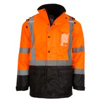 Hivis Quilted Parka Class 3&nbsp;118757&nbsp;&nbsp;