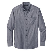Chambray Easy Care Shirt 119227  WHILE SUPPLIES LAST