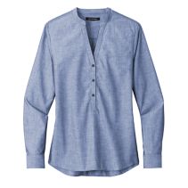 Ladies Chambray Easy Care 119228  WHILE SUPPLIES LAST