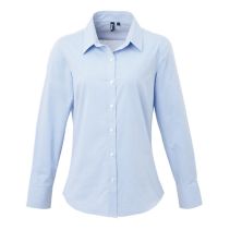 Women's Microcheck Gingham Ls 119481  NEW