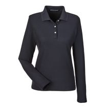 Pima Pique Female Polo Ls 119482  NEW