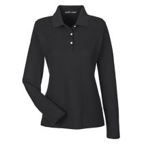 Pima Pique Female Polo Ls 119482  WHILE SUPPLIES LAST