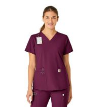 Carhartt Core Wmn Vneck Top&nbsp;119508&nbsp;&nbsp;WHILE SUPPLIES LAST