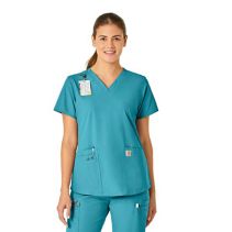 Carhartt Core Wmn Vneck Top&nbsp;119508&nbsp;&nbsp;WHILE SUPPLIES LAST