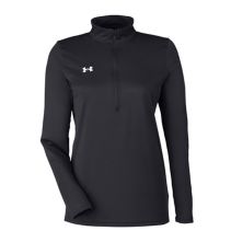 Ua W's Team Tech Ls 1/2 Zip 119577  