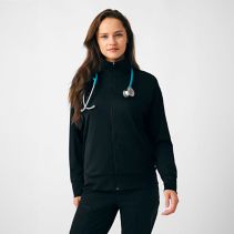 Greys Anat Knit Ease Jacket F&nbsp;121873&nbsp;&nbsp;KNIT STRETCH