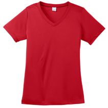 Ladies  Ss V Neck Tee 093048  