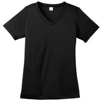 Ladies  Ss V Neck Tee 093048  