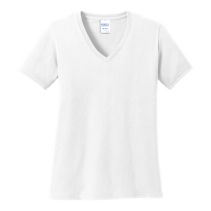 Ladie's Core Ss Vneck Tee 093568  