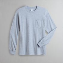 100% Ls Cotton Pocket Tshirt 992114  