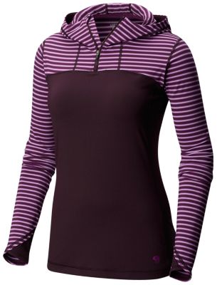 women's long sleeve shirt with hood
