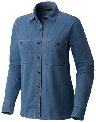 mountain hardwear denim shirt