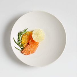 craft linen salad plate