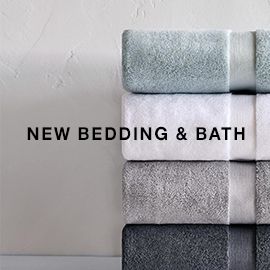 new bedding & bath