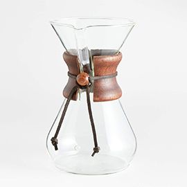 Chemex 8-Cup Glass Pour-Over Coffee Maker