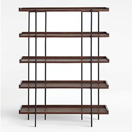 Beckett 5-High Shelf Sable